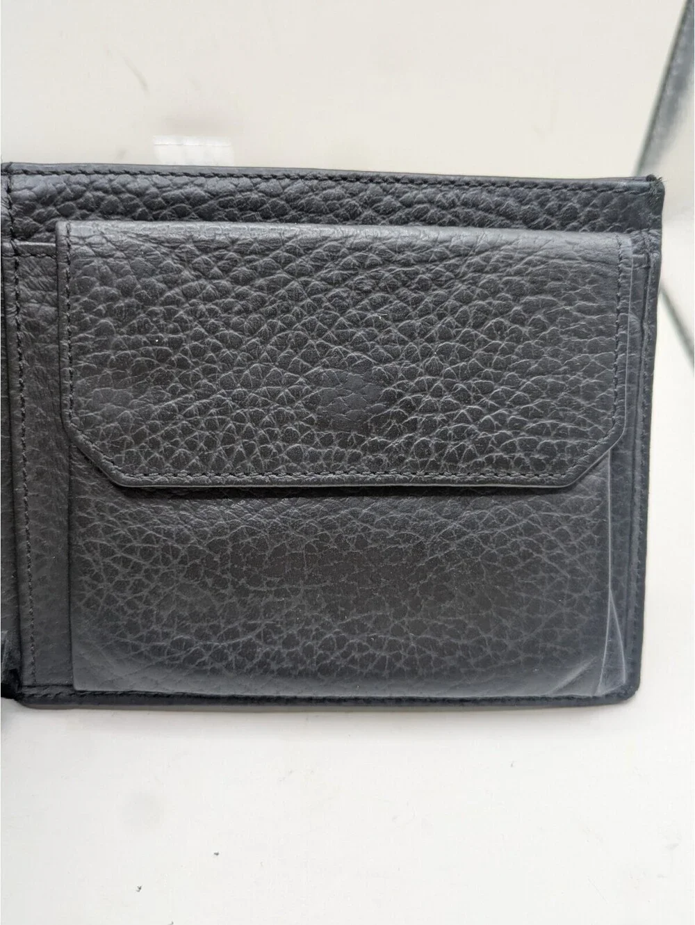 Dunhill two-fold wallet Connaught leather Auth used C3989